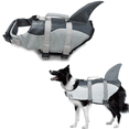 thumbnail image 1 of Dog Life Jacket Mermaid, Ripstop Dog Life Vests with Rescue Handle, Pet Safety Swimsuit Preserver, 1 of 5