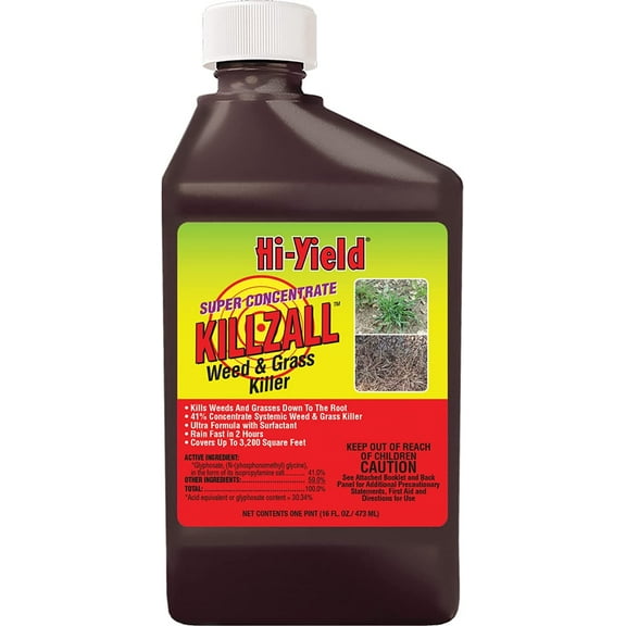 Voluntary Purchasing Group Fertilome 33691Killzall Weed and Grass Killer, 16-Ounce Super Concentrate