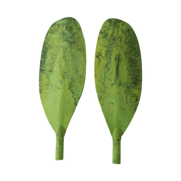 Pala de barco, pala de Kayak, de tabla de eje de fibra de vidrio portátiles duraderas para bote de goma, bote de , accesorios para canotaje verde DYNWAVEMX Remos de kayak