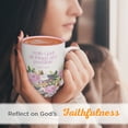 thumbnail image 3 of Christian Art Gifts Ceramic Coffee and Tea Mug for Women: With God All Things Are Possible - Matthew 19:26 Inspirational, (Hardcover), 3 of 5