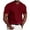 Wine, variant on Men's Muscle V Neck Shirts Slim Fit Short Sleeve Casual Tee for Athletic Build Daily Wear, S, Yellow