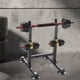 thumbnail image 1 of Estante para sentadillas con barra,Estante para sentadillas para gimnasio en casa,soporte para estante con barra,Soporte ajustable para mancuernas,soporte para prensa de banco,Estante de, 1 of 8
