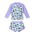 thumbnail image 2 of Baby Swimsuit Girl Kids Two Piece Swimsuit Set Cute Quick Dry Split Swimwear for Girls Swimming Outfit Bathing Suits for Girls Light 8 Years-9 Years, 2 of 3