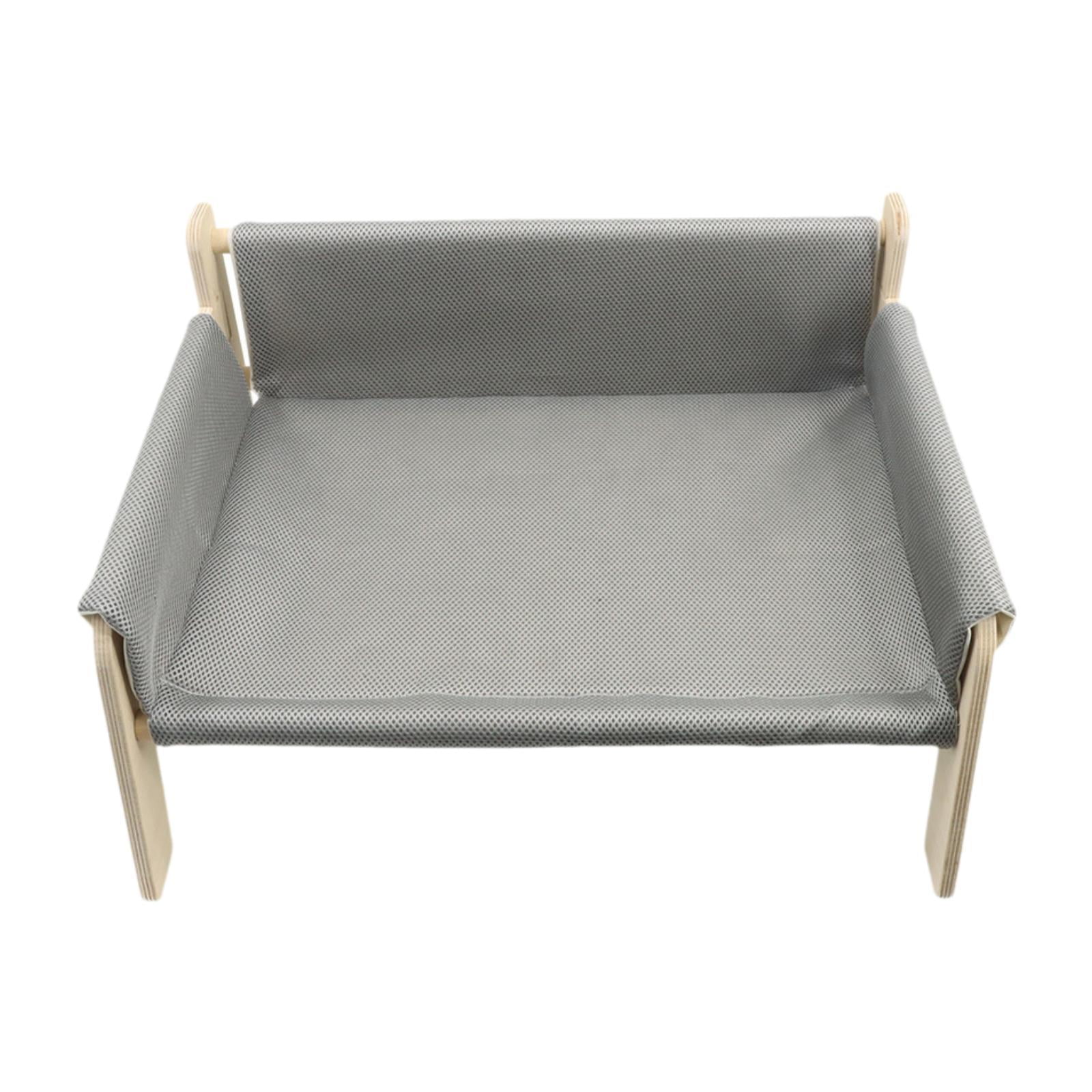 koolsoo Cat Sofa Chair,Pet Furniture Floor Standing, Resting and Sleeping Cat Scratching gray