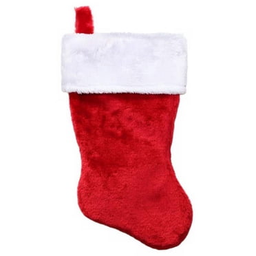 Dyno 9015921 Bas en Peluche Polyester&44; Rouge & Blanc - Cas de 12