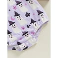 thumbnail image 7 of aturustex Halloween Clothes for Baby Girls Sweatshirt Romper Infant Ghost Print Long Sleeve Bodysuits Newborn Crew Neck Pullovers Jumpsuits for Kids Toddler Fashion Casual Daily Outfits, 7 of 7