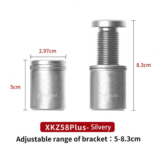 Aluminum Graphics Card Bracket GPU Support Anti Sag Stand Video Card Holder Vertical Telescopic Rotating Stand XKZ58plus-SR