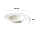 thumbnail image 2 of Light Luxury Exquisite Breakfast Plate Ceramic Household Western Salad Plate Hotel Personalized Large Tableware, 2 of 6