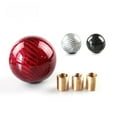 thumbnail image 3 of Round Carbon Fiber Gear Shift Knob For Automatic Transmission Vehicles, 3 of 9