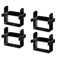 thumbnail image 1 of 4 Pcs Stainless Steel 2.5” Wide Leaf Spring Clamp Kit, Leaf Spring Bend Repair Clip, Lock Leaf Spring Together for Vehicles Stabilizing Control,Blac, 1 of 5