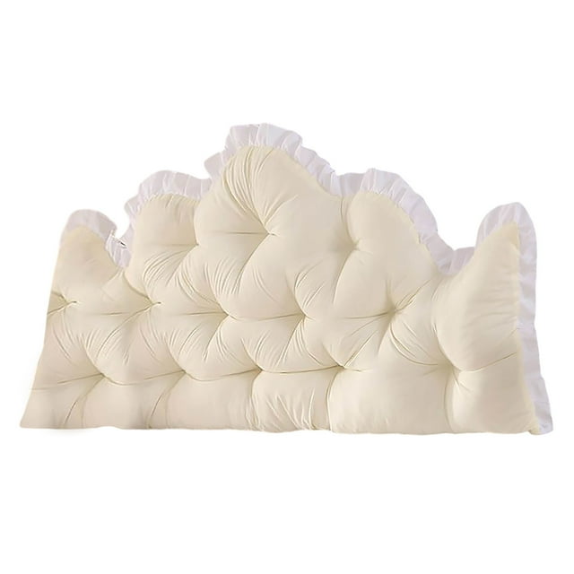 WIFKLSIIPG Coussin pour Chambre Coussin Inclinable Adapté au Lit Double Coussin de Dossier pour Se Reposer sur le Lit.