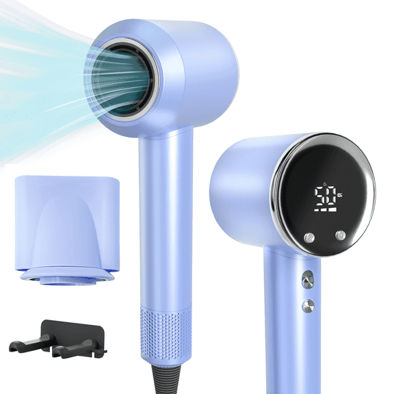 EasyMart Negative Ionic Hair Dryer – 110,000 RPM Hair Dryer for Fast Drying,Negative Ion Technology for Frizz Control & Shiny Hair,Low Noise & Lightweight for Home & Travel