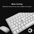 thumbnail image 2 of Wireless Keyboard and Mouse - 2.4G USB Ergonomic Compact Wireless Keyboard Mouse Combo for PC Computer Laptop Windows mac MacBook,Black, 2 of 8