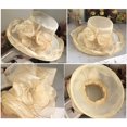 thumbnail image 5 of Dalrosia Women Derby Church Dress Hat Fascinators Floral Tea Party Bridal Wedding Organza Hats, 5 of 5