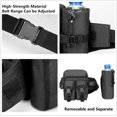 thumbnail image 4 of Riñonera táctica con bolsa para botella de agua, riñonera militar con múltiples bolsillos, bolsa de almacenamiento ajustable para pesca, caza, Camping, 4 of 5