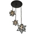 thumbnail image 6 of MEYDA 130969 21 in. W Moravian Star 3 Light Shower Flushmount, 6 of 7