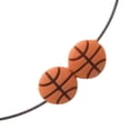 thumbnail image 2 of Correa fija para gafas, cordón flexible para sujetar gafas y sujetar gafas. Baloncesto, 2 of 2