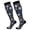 L107, variant on Football and Star Socks Women Men Knee High Sock