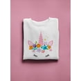 thumbnail image 3 of Happy Birthday Unicorn Sweatshirt Women -SPIdeals Designs, Female Large, 3 of 4