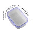 thumbnail image 2 of Yonrjhukm Microwave Safe Plastic Food Storage Container Set, Sealed Refrigerator Lunch Box, High Quality, Odorless, Heatable & Stackable Food Preservation Box, 2 of 2
