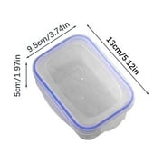 Plastic Food Storage Containers with Lids Microwave-Safe Plastic Preservation Box Set, 6-Piece Refrigerator Lunch Containers with Lids, Lunch Storage Containers with Lids