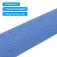 thumbnail image 3 of Uxcell 4.9ft Pipe Insulation Tubing, 2 Pcs 1-7/16 Inch ID Heat Insulated Foam Tubing Handle Grip Support for Pipe, Blue, 3 of 6