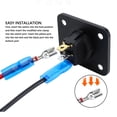 thumbnail image 4 of Interruptor Basculante De 20 A Con Retroiluminación Azul, Interruptor Basculante De Encendido Y Apagado Para Aparatos Eléctricos De Vehículos, Camiones Y Barcos, 4 of 7