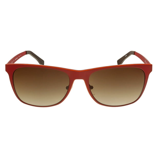 Lacoste L169S 615 Red Rectangle Sunglasses Walmart.com