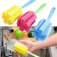 thumbnail image 4 of 3Pcs Kitchen Wineglass Bottle Coffee Tea Glass Cup Sponge Brush Cleaning Tool, 4 of 10