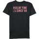 thumbnail image 1 of Quiksilver Feelin Fine Since '69 - Camiseta gr??fica para hombre, color negro, talla peque??a Quiksilver Camiseta grÃ¡fica, 1 of 2