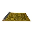 thumbnail image 2 of Ahgly Company Indoor Rectangle Oriental Yellow Industrial Area Rugs, 2' x 4', 2 of 4