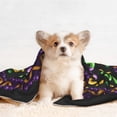 thumbnail image 4 of Yiaed Mardi Gras5 Print Dog Blankets-Cat Blanket Washable for Couch Protection,Puppy Blanket, Soft Plush Reversible Throw Furniture Protector-Medium, 4 of 8