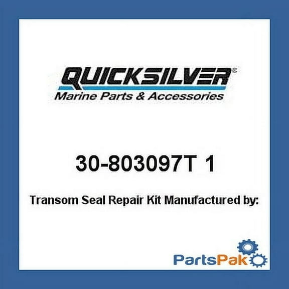 Quicksilver 803097T1 Sterndrive Transom Seal & Service Kit, MerCruiser
