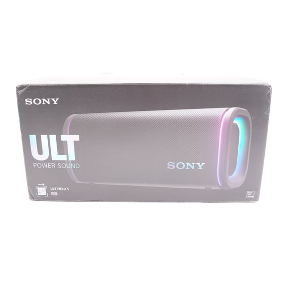 Pre-Owned Sony ULT FIELD 5 Wireless Portable Bluetooth Speaker, IP67 Waterproof, Dustproof, and Rustproof, Black