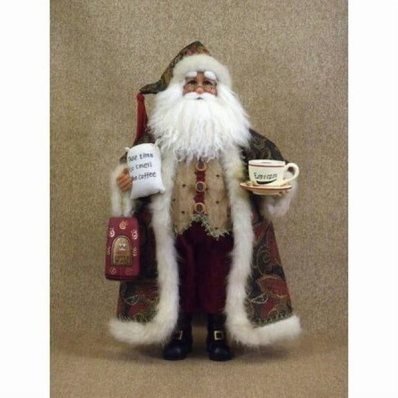 Crakewood Coffee Santa Claus Figurine