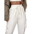 thumbnail image 2 of TheFound Women Solid Color Sweatpants Casual High Loose Fit Jogger Pants, 2 of 5