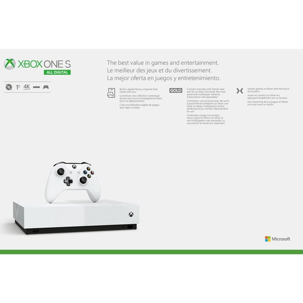 Xbox One S 1TB All Digital Console - Walmart.ca