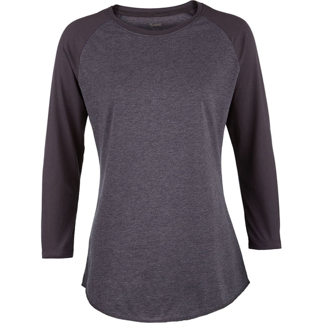 Soffe T-Shirt de Baseball Chiné pour Femmes - 3050V