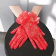 thumbnail image 2 of Guantes Encaje Primera Comunión Dama Fiesta Elegante Disfraz, 2 of 8
