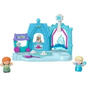 Disney Frozen Arendelle Winter Wonderland Little People Toddler Playset with Anna & Elsa Toys