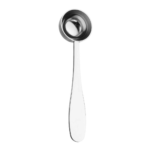 Cuchara medidora de acero inoxidable 304, cuchara para café de 10 ml, mango largo, antioxidante, para cocina, repostería y bar