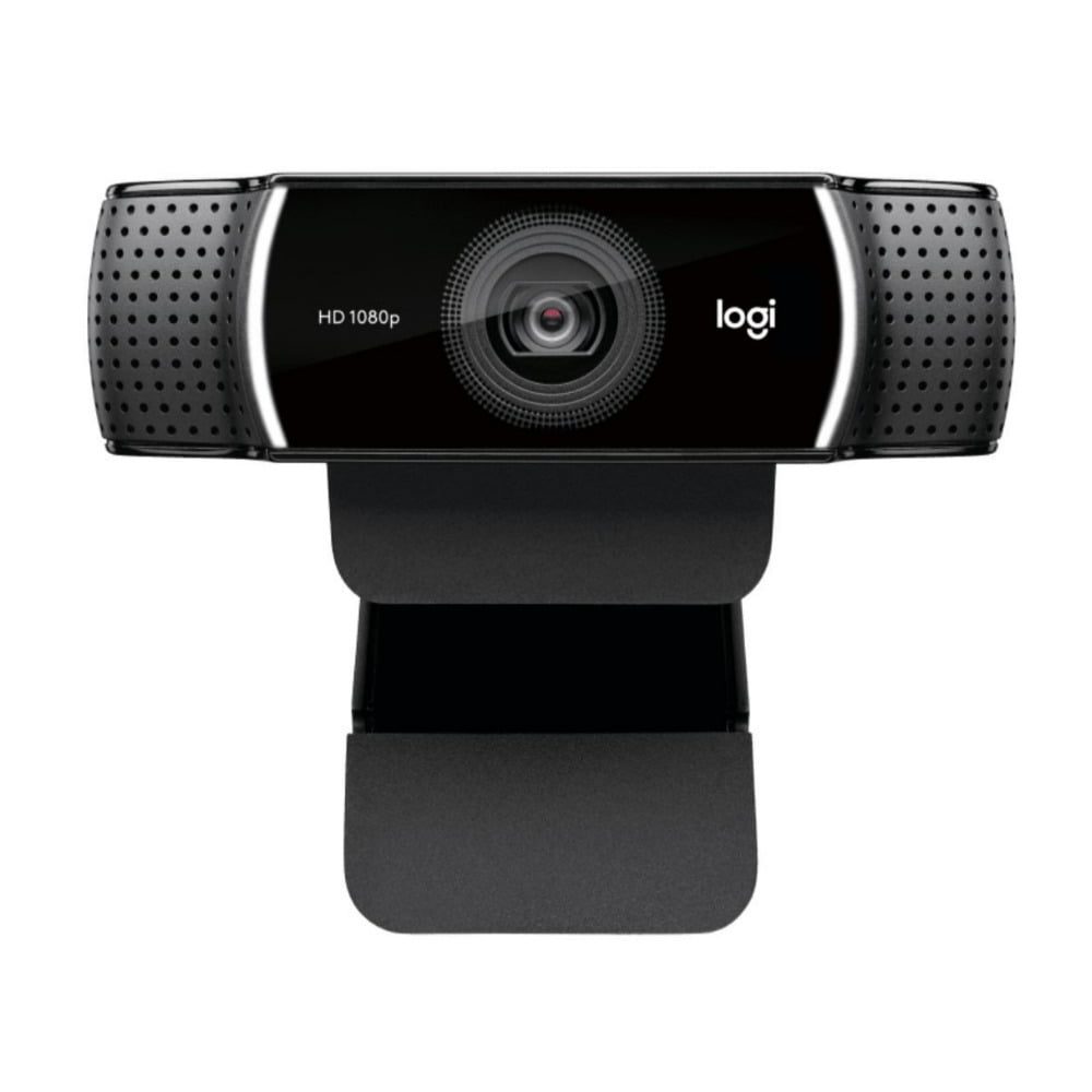 Blue Microphones Yeti USB Microphone Plus Logitech C922 Pro Streamer HD Webcam with Mic (Blackout)