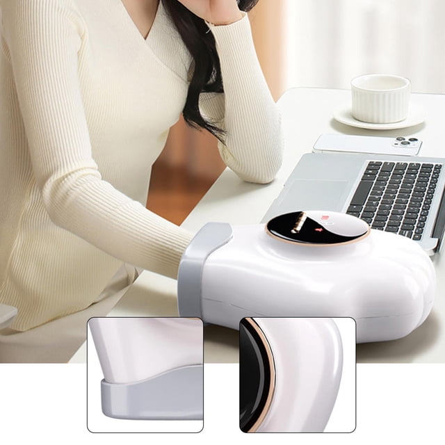 Masajeador de eléctrico recargable, práctico, inalámbrico y portátil con 3 modos de masaje para nudillos, ideal para viajes al libre.