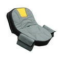 thumbnail image 1 of Funda para asiento de cortacésped, antideslizante, para exteriores, práctica, universal, cómoda y elástica. Amarillo gris, 1 of 9