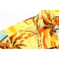 thumbnail image 5 of Palm Wave Mens and Big Mens Tropical Sunset Print Hawaiian Shirt, up to size 6XL, 5 of 5