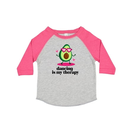 

Inktastic Dancing is My Therapy Funny Dance Gifts Girls Toddler T-Shirt