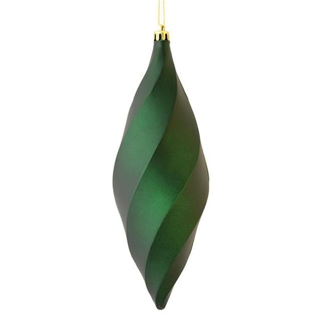 Vickerman M183174M 8 Po. Ornement Tourbillon Mat Vert Minuit 6 par Sac
