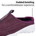 thumbnail image 4 of CHICVOMEY Clogs Mules for Women Shoes Slip on Sneakers Flats Lightweight Breathable Mesh Comfort Walking Shoes, 4 of 9