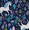 Blue Cove, variant on Girls Short Sleeve Button Front Pajama Top and Pants Set with Eyemask, 3-Piece, Sizes 4-18