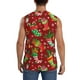 thumbnail image 4 of Fotbe X-mas and New Year Men's Camiseta sin Mangas Estampada para Hombres, Playera Casual para Gimnasio, Entrenamiento, Playa-XX-Large, 4 of 7